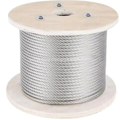 Galvanized Steel Anti Twist Braid Rope